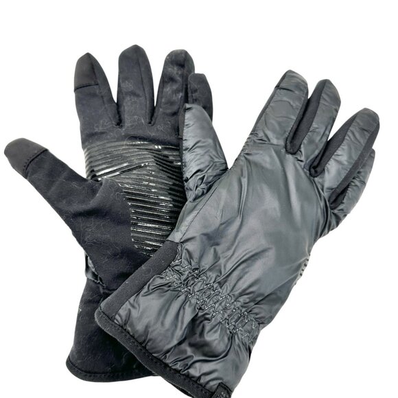 All In Motion Black S/M Winter Gloves Insulated Womens Stretch Grip Durable - Picture 1 of 6